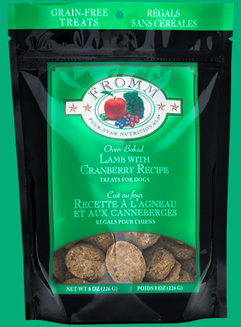 Fromm Four Star Lamb with Cranberry Dog Treats, 8-oz