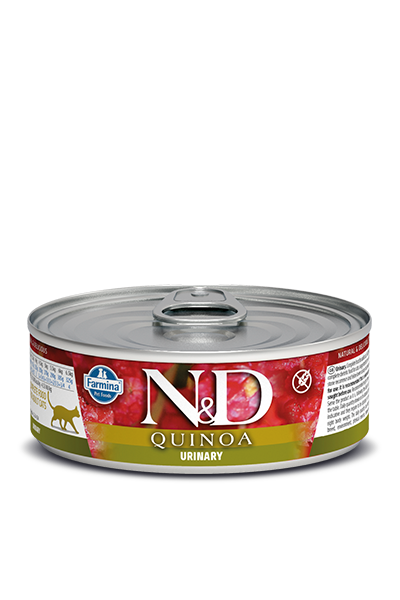 Farmina N&D Quinoa Urinary Duck Wet Cat Food, 2.8-oz