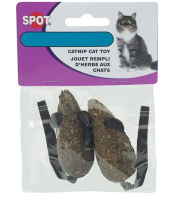 Ethical Pet Spot Candy Mice Catnip Cat Toy, 2-pk