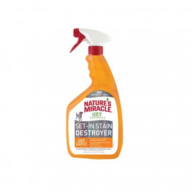 Nature's Miracle Oxy Dog Set-in-Stain Destroyer, 32-oz bottle