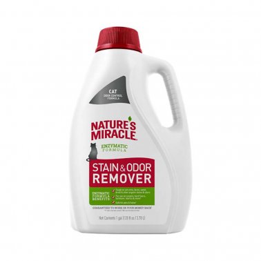 Nature's Miracle Just For Cats Stain & Odor Remover, 128-oz pour bottle