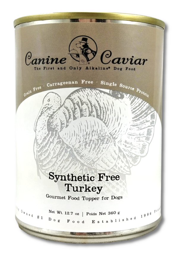 Canine Caviar Synthetic-Free Turkey Canned Dog Food, 12.7-oz can