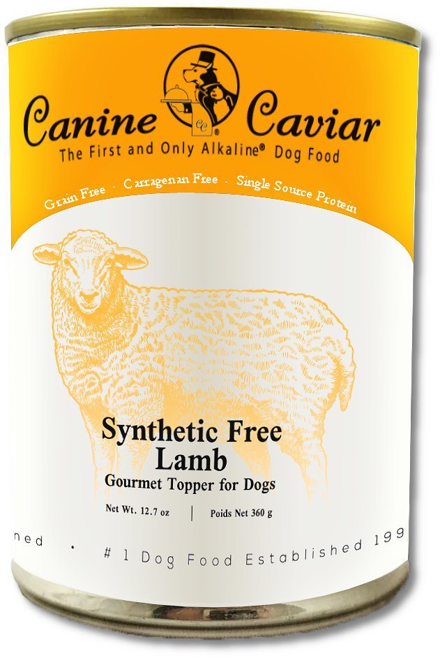 Canine Caviar Lamb Grain-Free Canned Dog Food Topper, 12.7-oz