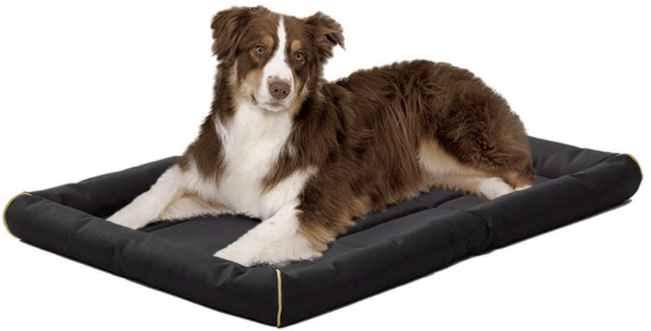 MidWest QuietTime Maxx Ultra Rugged Pet Bed, Black, 24-in