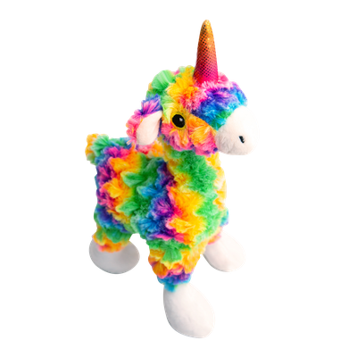 Snugarooz Llama Mia Plush Dog Toy, 10-in
